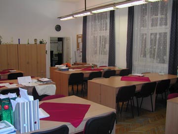 Az igazgatói iroda napjainkban